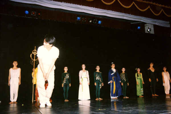 1987年雲門舞集到新港公演